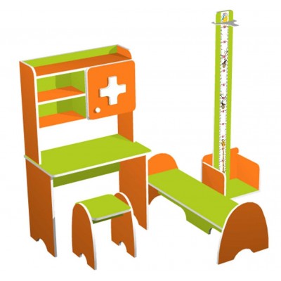 Больничка "Медикус" (набор детской игровой мебели)(Серия РТ)