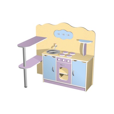 Кухня игровая детская "Камелия" (Серия РТ)