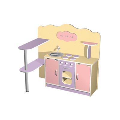 Кухня игровая детская "Камелия" (Серия РТ)